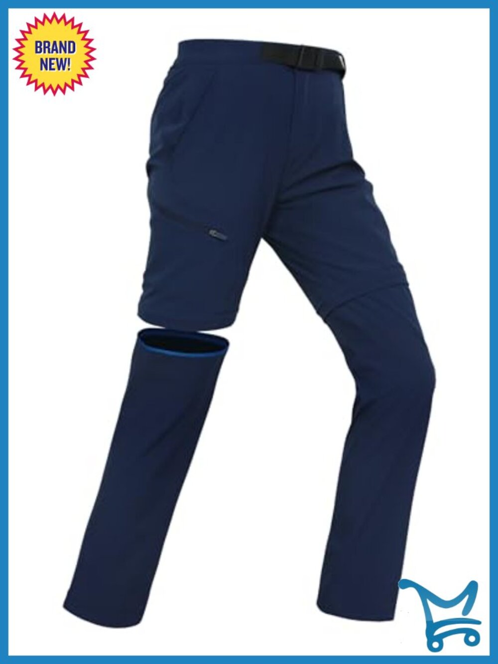 Women's Convertible Zip-Off Hiking Pants Quick Dry Stretch Cargo Outdoor
